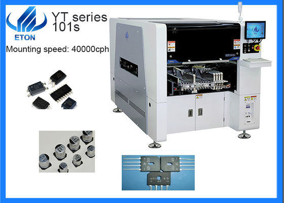 Машина рудоразборки и места SMT для света панели с пакетом вьюрка ленты и головой 10pcs и фидером 16pcs
