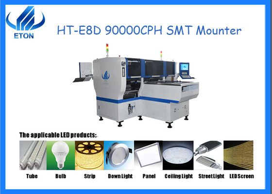 Выбор ETON HT-E8D и машина 90000CPH места с максимальным размером PCB 1200*300mm