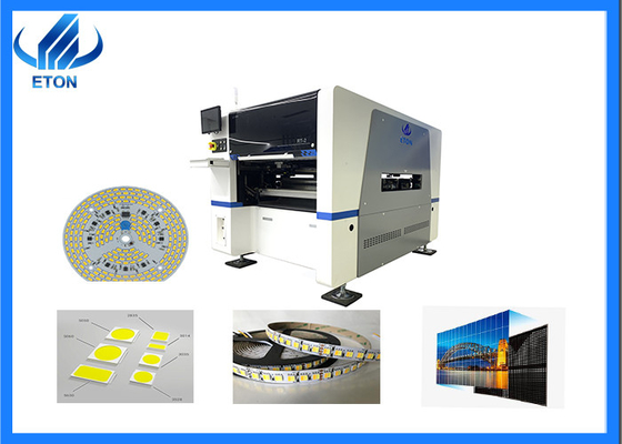 High Speed Led Mounting Machine , Led Pick And Place Machine 8 Heads HT-E5