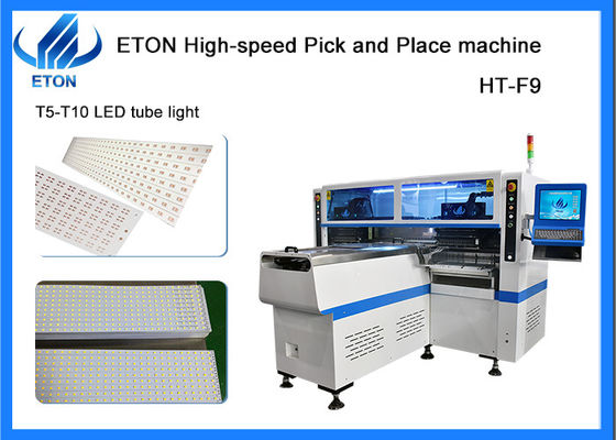 T5 / 18 / 19 / T10 Tube Light ETON SMT Machine высокоскоростная SMT Pick And Place Machine