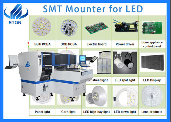 HT-E8D-1200 SMT Mounter 90000 CPH DOB Машина для изготовления лампочек для 0402