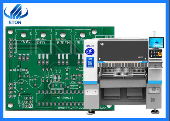 Машины для монтажа ПКБ Электрическая панель для изготовления 48000CPH Smt Производственная линия
