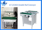 SMT Line 600*300mm Double Rail Conveyor Visual Inspection / PCB Buffering Functions