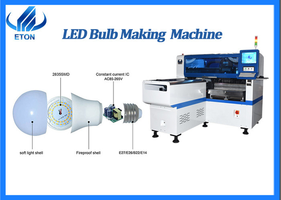 Визуальная камера Sevro Motor SMT Placement Machine 45000CPH для объектива DOB Bulb