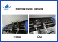8 оборудование производственной линии привода SMT управлением SSR PID печи Reflow зон 1200kg SMT