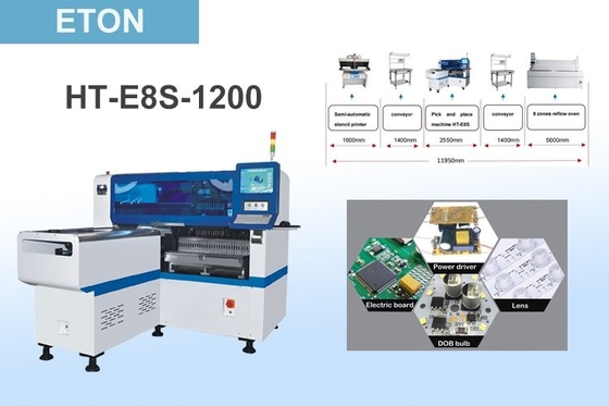 28 фидеров комплектуют и устанавливают машину SMT Mounter 45000CPH для собрания PCB