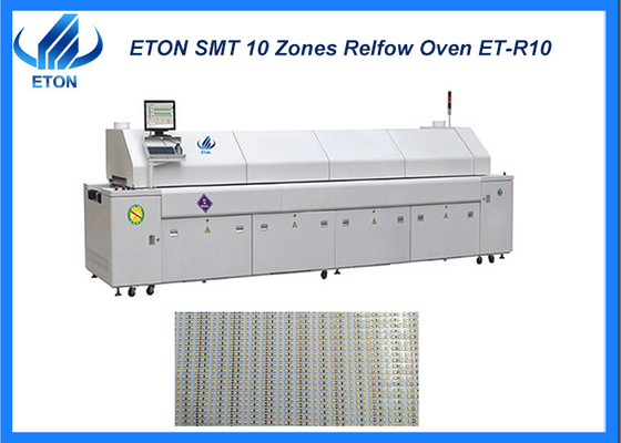 Печь reflow зон PCB SMT 10 Макс 50-700mm высокой точности