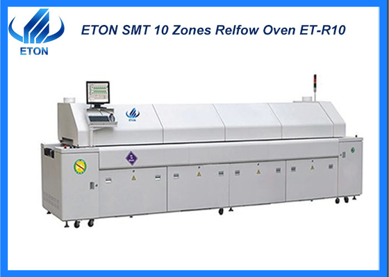 Печь reflow зон PCB SMT 10 Макс 50-700mm высокой точности