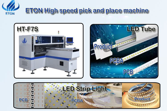 Твердая доска PCB делая СИД SMT Mounter 180000CPH откалывает машину выбора и места