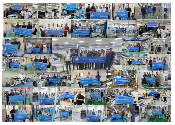 Высокоточный SMT светодиодный монтер 250000CPH 1 м FPCB Pick And Place Machine