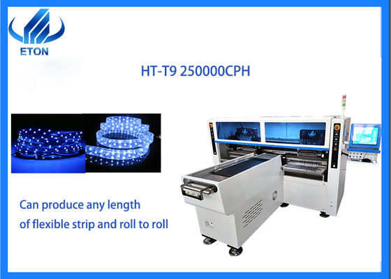 250 Вт / ч высокоскоростной монтер, Roll To Roll Гибкая лента SMT Pick Place Machine