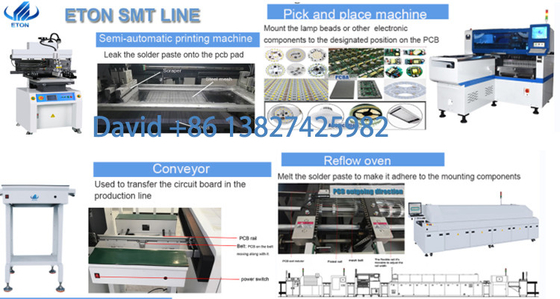 SMT Mounter: 1200*350mm PCB, высокоточная машина сборка PCB