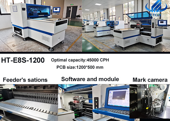 Классическое светодиодное освещение DOB / Lens / LED Strip SMT Pick And Place Machine