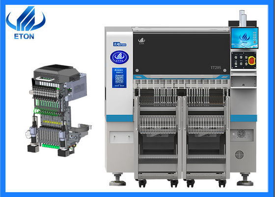 Специализированная SMT-машина для сбора и размещения 20 сопла Макс 500 * 300 мм ПКБ для быстрого монтажа