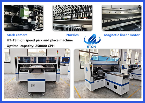 CCC SMT Machine высокая скорость 250K мощность 68 голов