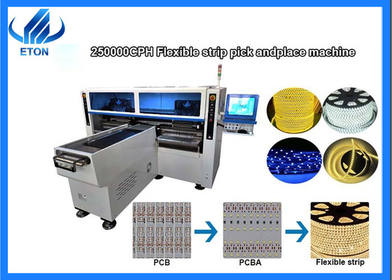 SMT Pick And Place Machine 250000CPH Высокоскоростная ленточная легкая PCB-монтажная машина