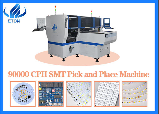ETON HT-E8D линейный двигатель 90000cph Pick And Place Machine Машина для производства светодиодного освещения