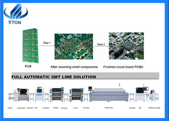 Настраиваемая скорость SMT Pick and Place Machine 20 шпинделей Dual Gantry Modular IC Tray совместимая