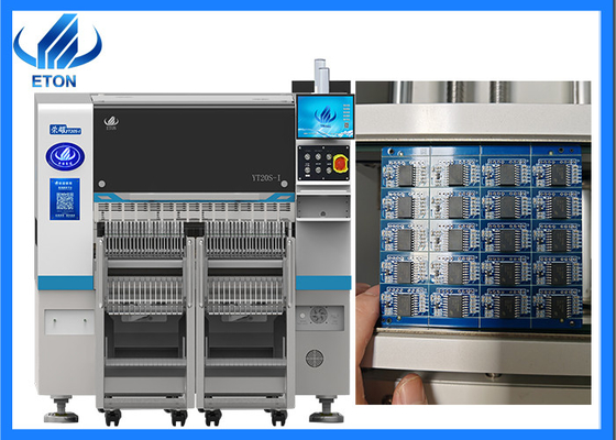 Двойная Gantry SMT Pick and Place Machine 20 шпинделей ANC поддержка и опциональный IC поднос