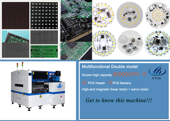 Мотор 5KW машины размещения 35000CPH Smd линейный для линии SMT