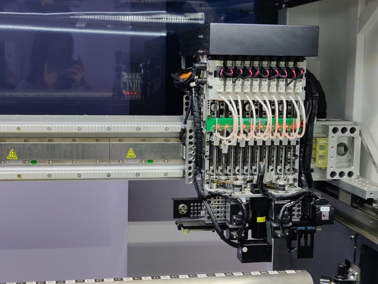 Многофункциональный пневматический PCB 80000CPH зажимая с 20 ПК возглавляет машину smt