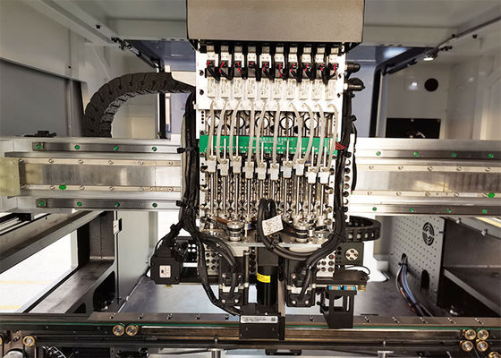 AC 380V 40000CPH 10 возглавляет 32 выбор PCB SMT шарика СИД станции фидеров и машину места